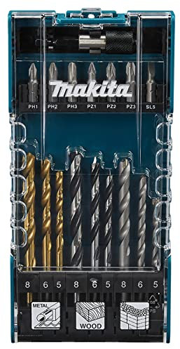 Makita D-74887 17 Piece Drill and Screw Bit Set