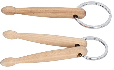 Bnineteenteam Drum Stick Key Loop, Kleines Leichtgewicht Drum Stick Key Loop, Key Loop Bag Dekoration Spielzubehör Musikinstrumentenzubehör