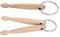 Bnineteenteam Drum Stick Key Loop, Kleines Leichtgewicht Drum Stick Key Loop, Key Loop Bag Dekoration Spielzubehör Musikinstrumentenzubehör