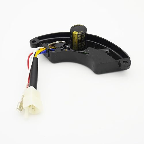 Luxuypon Regulador de voltaje automático de 5KW compatible con Hon-da GX390 188F 350V 360UF Piezas de repuesto para generador de gasolina monofásico
