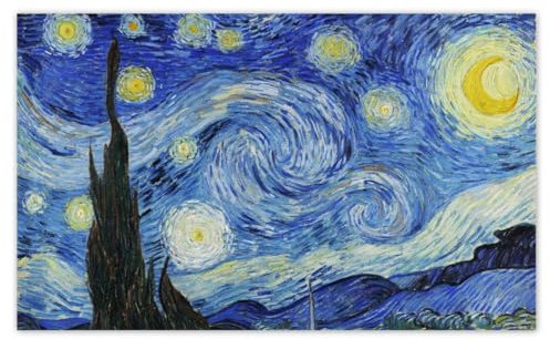 Tapete Vlies 416x254cm Sternennacht Van Gogh Nr. H5351Z_TV5BE