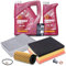 ATEC Germany 1x Ölfilter; 1x Innenraumfilter; 1x Luftfilter; 6l Motoröl 5W-30 MANNOL; Kompatibel mit BMW 4er (F33, F83) (F32, F82) (F36), 1er (F20)(F21), 3er (F31) (F34) (F30, F80), 2er (F22, F87)