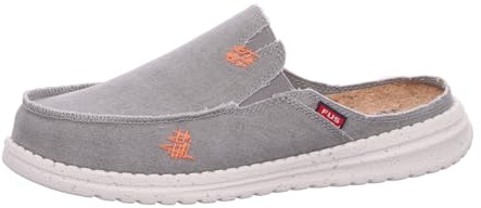 FUSION Jim Washed Canvas Light Grey Größe EU 43