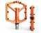 Shredr. Flat Pedale für MTB | Superleichte Flatpedals fürs Mountainbike | In 2 Größen und 9 Farben | Nur 320 Gramm (orange, M)
