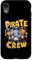 Hülle für iPhone XR Kindergarten Pirat Crew Tier Schule Party Shirt für Kinder