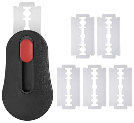Bäckermesser 5 Rasierklingen - Ideale Brotklinge, Bäckerklinge, Teigritzmesser Lame, Brot Backen Zubehör
