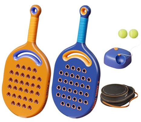 Salyeeluly Tennis Trainingsrückprallbälle Langes Elastisches Seil Rebounder