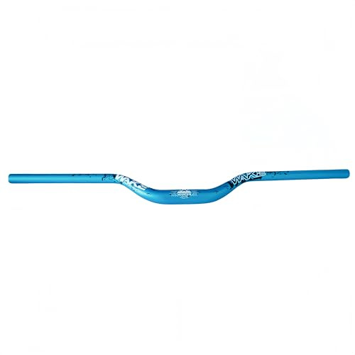 Trkimal φ31.8mm Straße MTB Mountainbike Fahrrad Extra Lang 720mm Lenker 55mm Riser Bar für Downhill Radfahren Rennen Off-Road MTB, BMX (Blue)