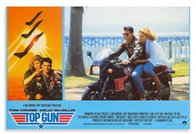 NDIEHA Top Gun Klassisches Filmposter auf Leinwand, Kunstdrucke, Wanddekoration, ästhetisch, 20 x 30 cm