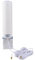 WSOLDMA Antena Exterior 4G LTE de 10-12 dBi (698-2700 MHz, 1710-2700 MHz), Compatible con módem Router 4G/3G/2G, Conector SMA Macho Doble, Cable de 5 m