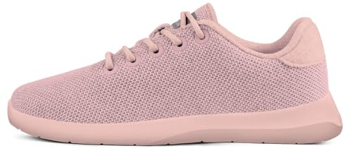 Giesswein Merino Wool Knit Women - Atmungsaktive Sneaker aus Merinowolle 3D Stretch, Damen Schuhe mit Wechsel-Fußbett