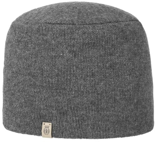 Roeckl Toque Strickmütze mit Kaschmir Mütze Damenmütze Wintermütze Wollmütze Skimütze Damen - Futter, Futter Winter Herbst-Winter - One Size grau