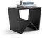 MOBILI FIVER, Mesa de centro Emma, color Madera negra, Aglomerado y Melamina, mesa de centro salón, mesa de centro baja, Made In Italy