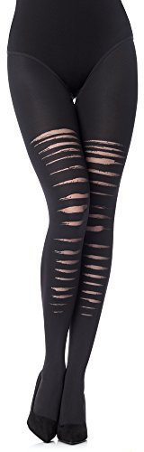 Merry Style Damen Strumpfhose MS 403 80DEN (Schwarz, S (32-36))