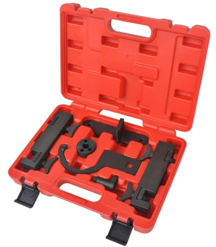 vidaXL Engine Timing Tool Kit - Perfect for Jaguar & Land Rover V8 5.0L Vehicles - Carbon Steel Construction
