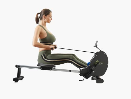 Limepeaks Fitness LMP-R430 Rowing Machine w/Magnetic Resistance Built-In Bluetooth Fitshow App