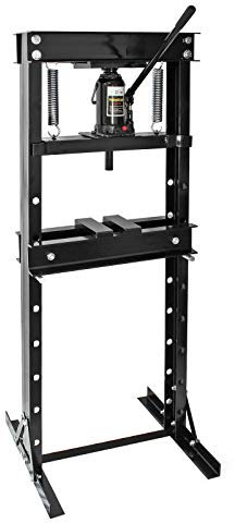 XPOtool Pressa idraulica da Officina 20t Black Edition Pressa a Telaio per Cuscinetti