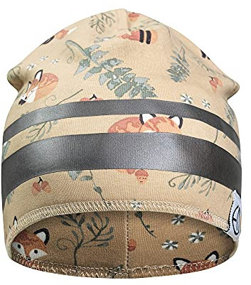 Elodie Details Jungen/Mädchen/Kinder Beanie Mütze 100% Oeko-Tex Modal/Baumwolle - Nordic Woodland 0-6M