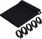 Tuokay 100 PCS Sangles Câble, Réutilisables et Reglable Serre Cable en Nylon, Organisateur Rangement Cable pour Attacher Les Câbles, Gaines, Fils PC, Fils Électriques (Noir)