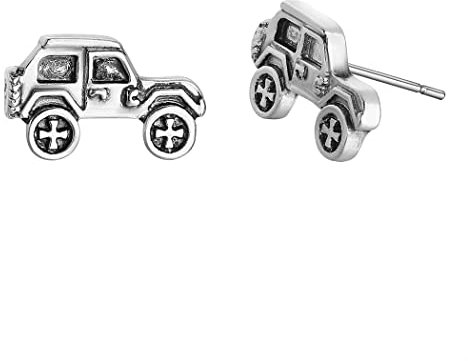 QIAMNI Car Shape Damenohrringe für Autoliebhaber, lebhafte Mädchen, Schulmädchen, Damen