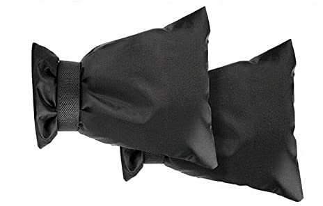 SEIWEI Wasserhahn Abdeckung für den Winter, Frostschutz Isolierungsschutz für Wasserhähne im Freien, Gartenschlauch Latzschutz Gegen Einfrieren von Wasserhahn Socken, 2Stück 15x21cm