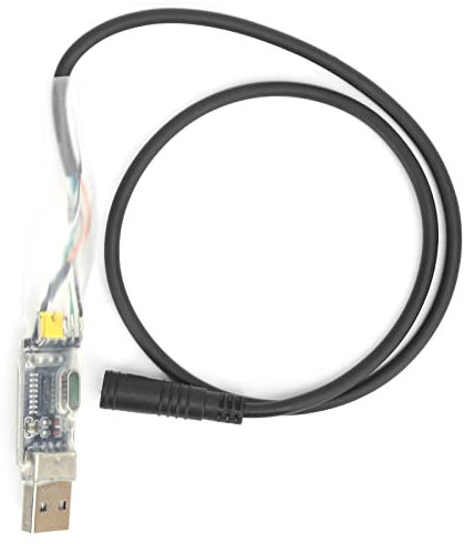 CHICIRIS Elektrischer Fahrradmotor, USB-Programmierkabel für BBS01 BBS02 BBS03 BBSHD Mid Drive Motor Kit