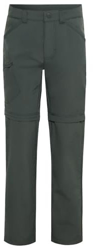 Jack Wolfskin Unisex Kinder Safari Zip Off Pants K Wanderhose, Slate Green, 116 EU
