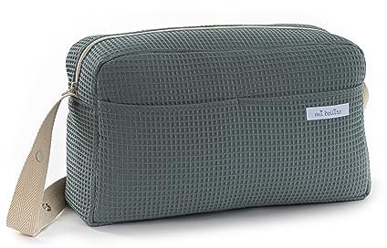 Mi Bollito – Bolso para carrito de bebé. Bolsa organizadora práctica, elegante y multifuncional de gran capacidad. Producto fabricado en España. (Verde)