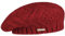 Seeberger Salvirola Strickbaske Damenbaske Baske Winterbaske Damen - mit Futter Winter Herbst-Winter - One Size dunkelrot