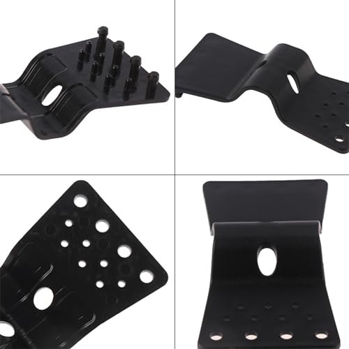 AVIMYA 10Pcs Butterfly Sun Shade Net Clip Summer Greenhouse Shade Cloth Fix Clamp Plastic Grommet Fence Netting Installation Hooks (Color : Black-Type A)