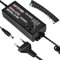 Fuente de alimentación ajustable universal 3 V-24 V, adaptador de alimentación ajustable AC/DC, 3 A, 72 W, con indicador de voltaje LED y 14 adaptadores macho
