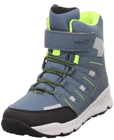 Superfit Jungen FREE RIDE warm gefütterte Gore-Tex Sneaker, HELLBLAU/GELB 8000