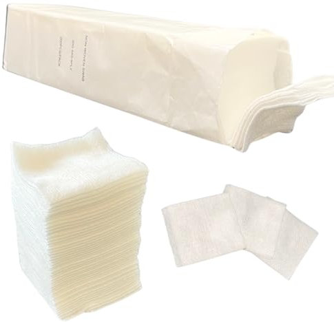 Lint Free Nail Wipes 4 Ply (200 pcs) VANITY UK Professional Manicure Pedicure Pads for Polish Gel Removal