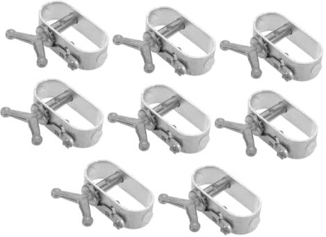 MERRYHAPY 8stücke Draht Kabel Spanner Zaun Drahtseil Spanner Für Maschendrahtzäune Drahtwerkzeug Hochleistungsspanner Seilspanner Drahtspanner Outdoor