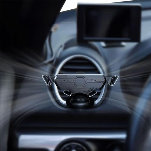 IACNLI Supporto da auto,Porta Cellulare per Mercedes Benz GLA/CLA/GLA/GLB/GLC/GLE/GLS/GLK/smart 451 453