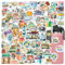 100PCS Water Bottle Stickers, Cute Vinyl Waterproof Stickers - Cartoon, Aesthetic Laptop & Phone Decals for Skateboards, Scrapbooks, Luggage, Cars - Adults, Teens, Kids, Girls, Tour