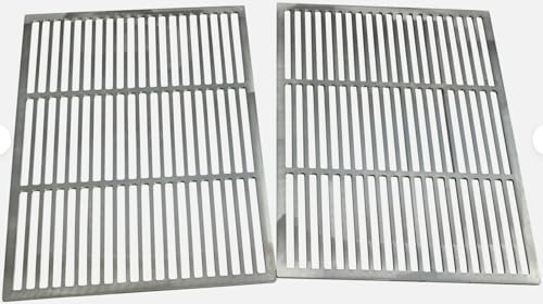 Grillrost Edelstahl V2A 1.4301 Ersatzrost passt für Grills RÖSLE VIDERO G3 Pure + G3-S Vario+ + G3 schwarz + PRO G3-S Vario + ALLFLAME Peer 3