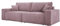 DomoHome Universelles Ecksofa Kasjo Mit Schlaffunktion Und Bettkasten Weicher Cordstoff Flexibel Stellbar Rechts-Layout Schlaffläche: 205x135cm Größe: 245x90x83 cm Farbe: Puder