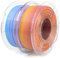IEMAI PETG Filament, Durchscheinend PETG Blau Lila/Rosa Gelb 2Kg, Gradient PETG 3D Drucker Filament, Regenbogen PETG 1.75mm, Maßgenauigkeit +/- 0,02 mm