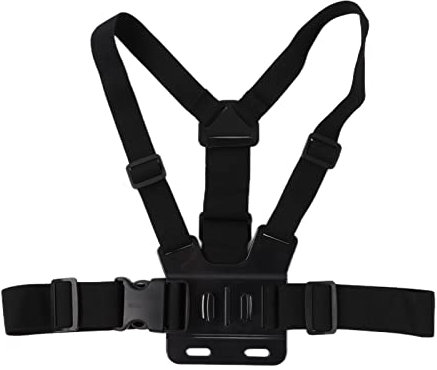 Head Strap Mount Chest Belt, Practical Flexible Outdoor Sports Monopod Stick Hand Strap Adjustable Strong for Biking for Fishing