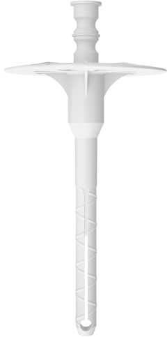 FISCHER TermoFix PN Dämmstoffdübel 8 x 135 mm Schlagdübel für WDVS ETICS Kunststoffnagel ohne Wärmebrücke ETA Zulassung 100 Stück