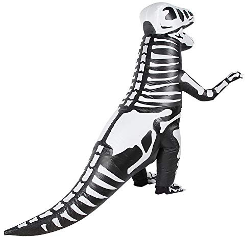 Asixxsix Inflatable Dinosaur Costume, Quick Inflate Air Blower Included Lightweight Comfortable Polyester Fabric, Kids Inflatable Dinosaur Costume With Removable Battery Pack For (X118)