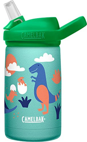 CAMELBAK Eddy+ Kids Sst Vacuum Insulated 12Oz, Dino Volcanos, Bts Le
