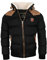Geographical Norway Herren Winterjacke Steppjacke Jacke Herren ABRAMOVITCH (Schwarz, XX Large)