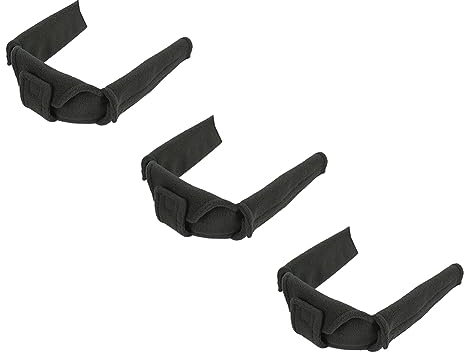 Lanko 3 Stück CPAP Nackenpolster - Maskenriemen Gepolsterte Ersatzteile - Fleece Komfortabdeckung für Vollgesichts- und Nasenkopfbänder - Zubehör