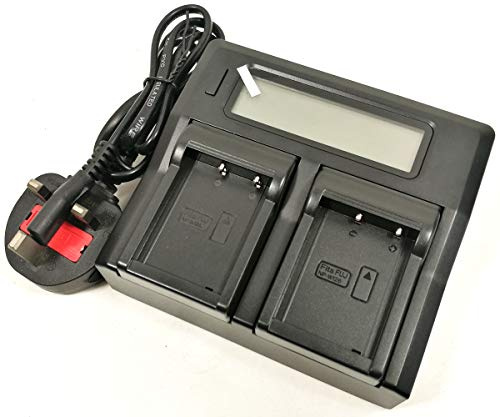 Quick LCD-Screen Battery Charger for Fujifilm NP-W126S NP-W126 BC-W126 FinePix HS30EXR X100F X-A5 X-A10 X-E3 X-ES2 X-H1 X-M1 X-Pro1 X-Pro2 X-T2 X-T3 X-T10 X-T20 X-T30 X-T100 Camera