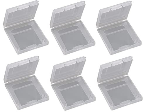 Link-e : 6 X Boitier de Remplacement Compatible avec Cartouche de Jeu sur Console Nintendo Gameboy, Color ou Pocket