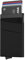 VULKIT Porte Carte de Crédit Aluminium Rigide Pop Up Porte-Cartes avec Poche Billets de Banque RFID Blocage Stocker 5 Cartes et des Espèces, Noir