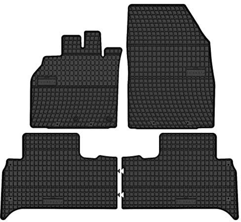 Prismat Gummimatten Gummi Fußmatten Satz für Renault Scenic (2009-2016) / Renault Grand Scenic (2009-2016) - Passgenau