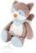 Nattou Spieluhr Waschbär Bob, Wiegelied «La-Le-Lu», ca. 30 cm, Jim und Bob, Grau/Weiß/Blau